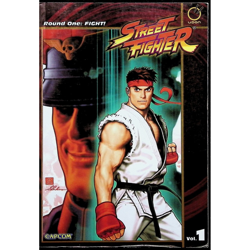 Street Fighter #1B Round One Variant Cover Udon comic book
